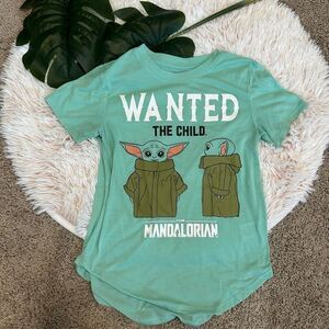 Star Wars Green Grogu the Child Mandalorian Tee Shirt sz M